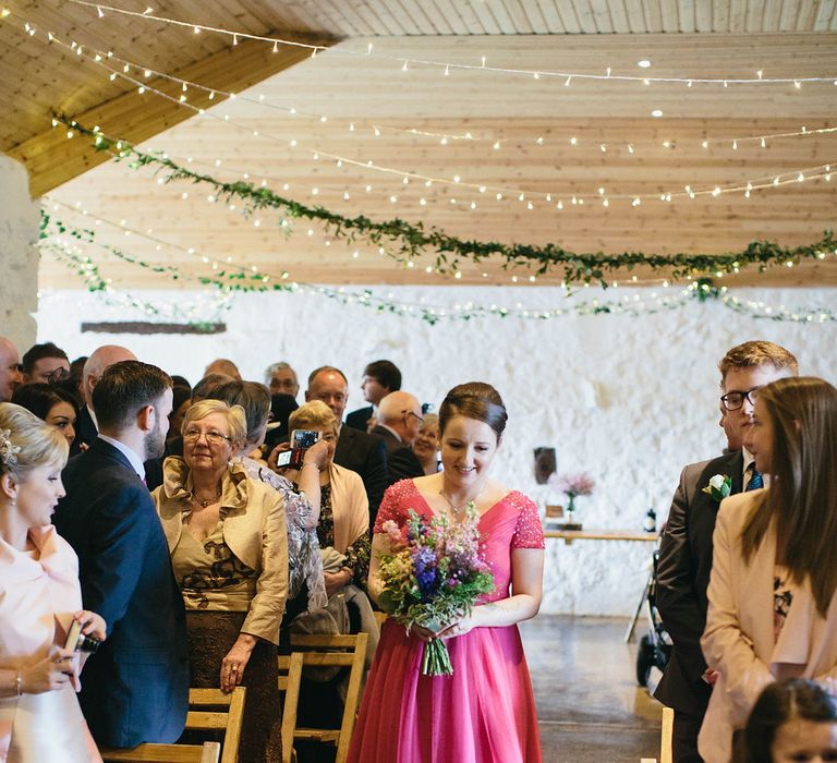 Scottish Wedding At Dalduff Ayreshire With Bride In Ellis Bridals Gown & Bridesmaids In For Her & For Him With Images From Mirrorbox Collective