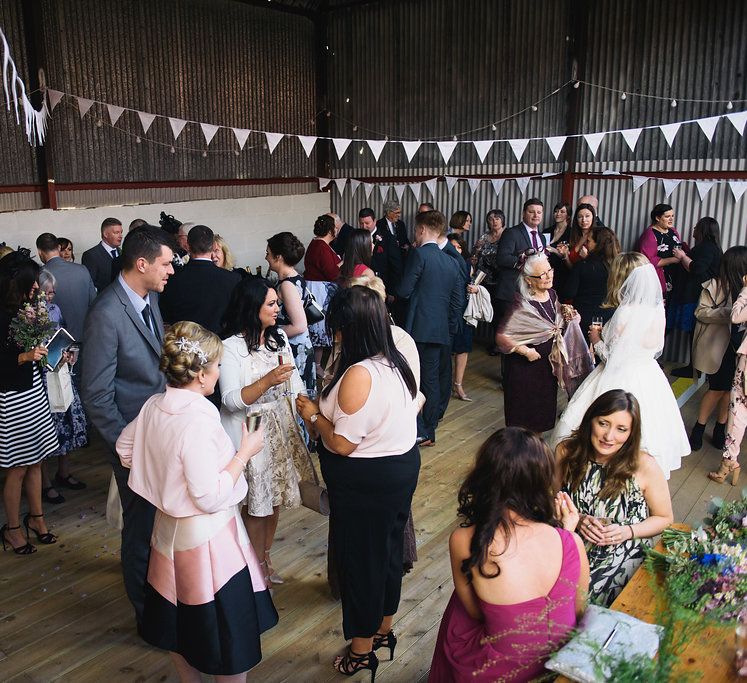 Scottish Wedding At Dalduff Ayreshire With Bride In Ellis Bridals Gown & Bridesmaids In For Her & For Him With Images From Mirrorbox Collective