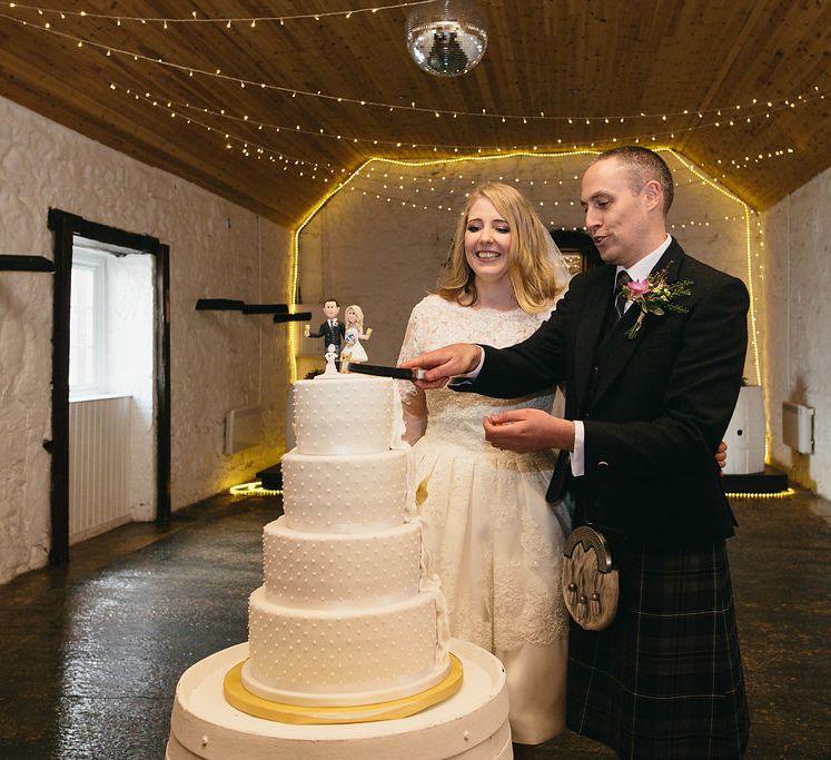 Scottish Wedding At Dalduff Ayreshire With Bride In Ellis Bridals Gown & Bridesmaids In For Her & For Him With Images From Mirrorbox Collective