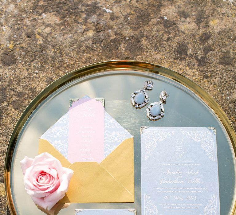 Pastel English Countryside Asian Fusion Wedding Inspiration