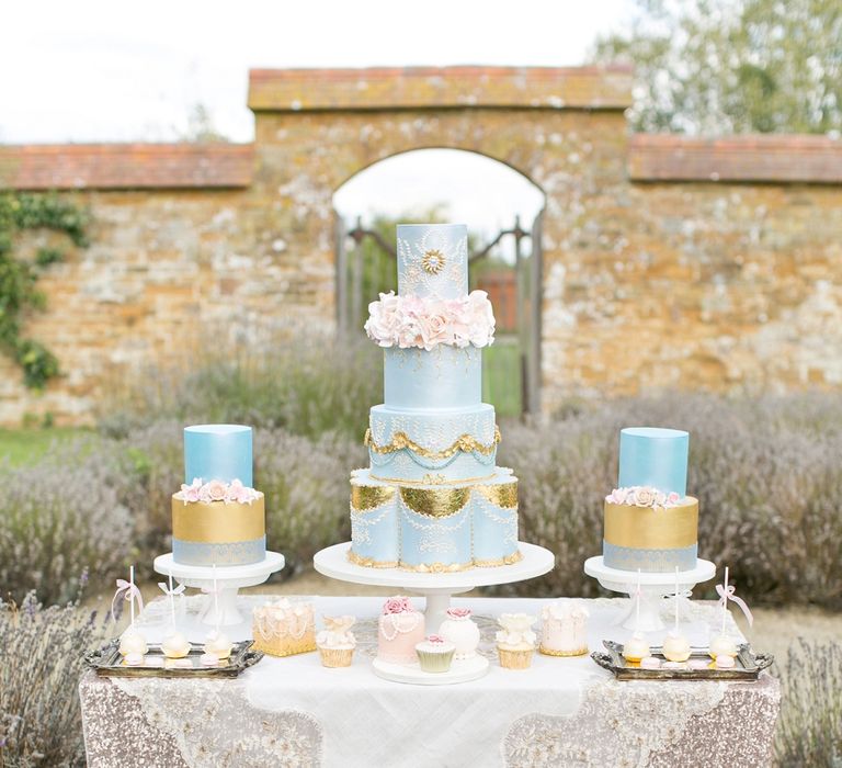 Pastel English Countryside Asian Fusion Wedding Inspiration