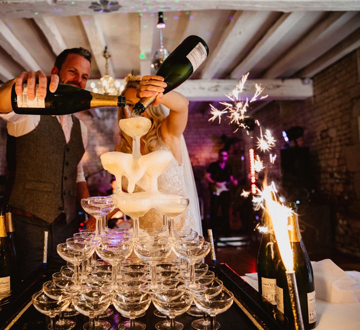 Champagne Tower For Wedding