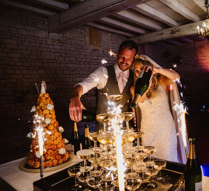 Champagne Tower For Wedding