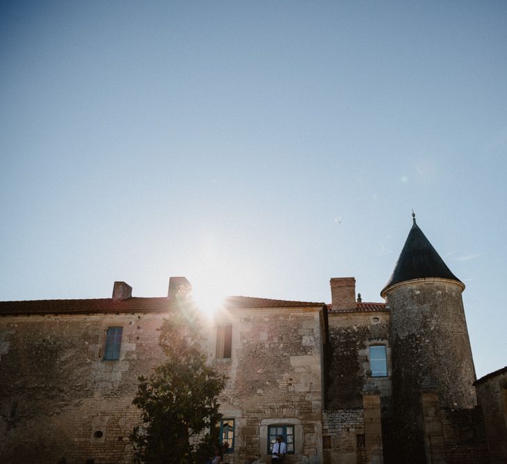 French Destination Wedding With Ceremony In France At The Local Marie With Bride In Watters & Images From Frankee Victoria Photography