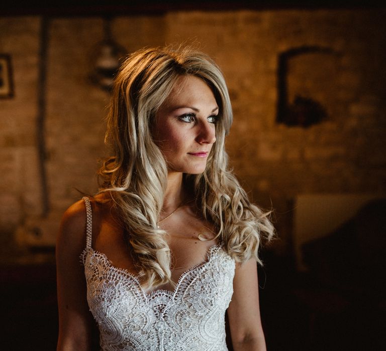 Bride In Watters For A Destination Wedding In France