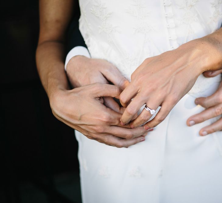 Trinity Buoy Wharf Wedding With Bride In Otaduy And Planning By Liz Linkleter Events Flowers By Grace And Thorn Images From My Beautiful Bride Photography