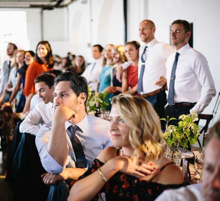 Trinity Buoy Wharf Wedding With Bride In Otaduy And Planning By Liz Linkleter Events Flowers By Grace And Thorn Images From My Beautiful Bride Photography