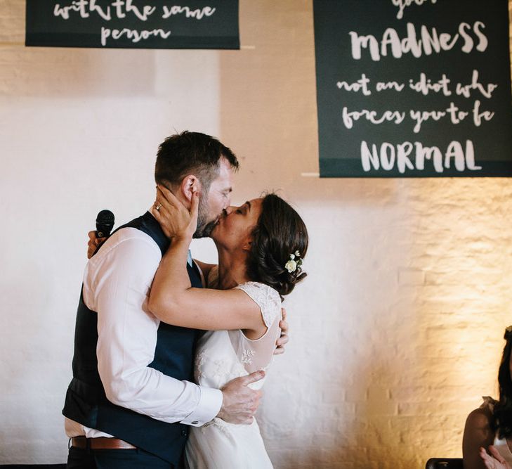 Trinity Buoy Wharf Wedding With Bride In Otaduy And Planning By Liz Linkleter Events Flowers By Grace And Thorn Images From My Beautiful Bride Photography