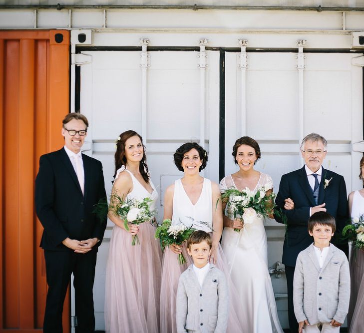 Trinity Buoy Wharf Wedding With Bride In Otaduy And Planning By Liz Linkleter Events Flowers By Grace And Thorn Images From My Beautiful Bride Photography