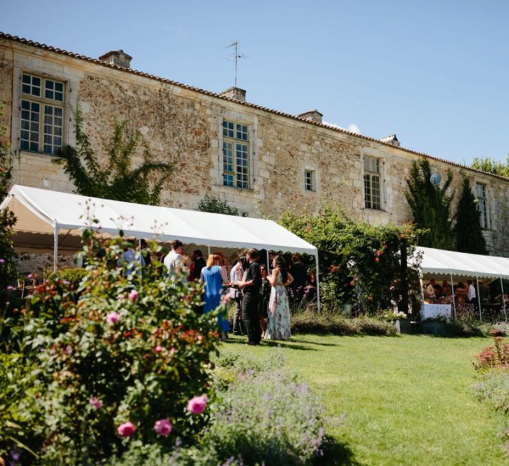 Outdoor Wedding at Chateau Rigaud in France | Real Simple Photography | Yellow Gazelle Film