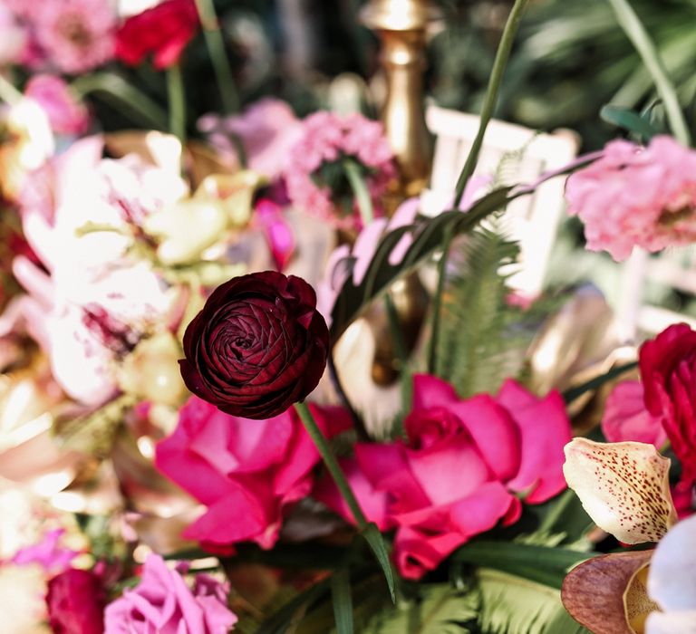 Bright Pink & Botanicals Wedding Inspiration Shoot From Sefton Park Palm House