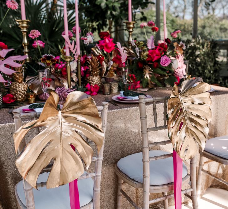 Bright Pink & Botanicals Wedding Inspiration Shoot From Sefton Park Palm House