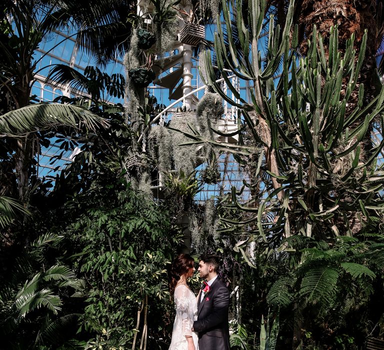 Bright Pink & Botanicals Wedding Inspiration Shoot From Sefton Park Palm House