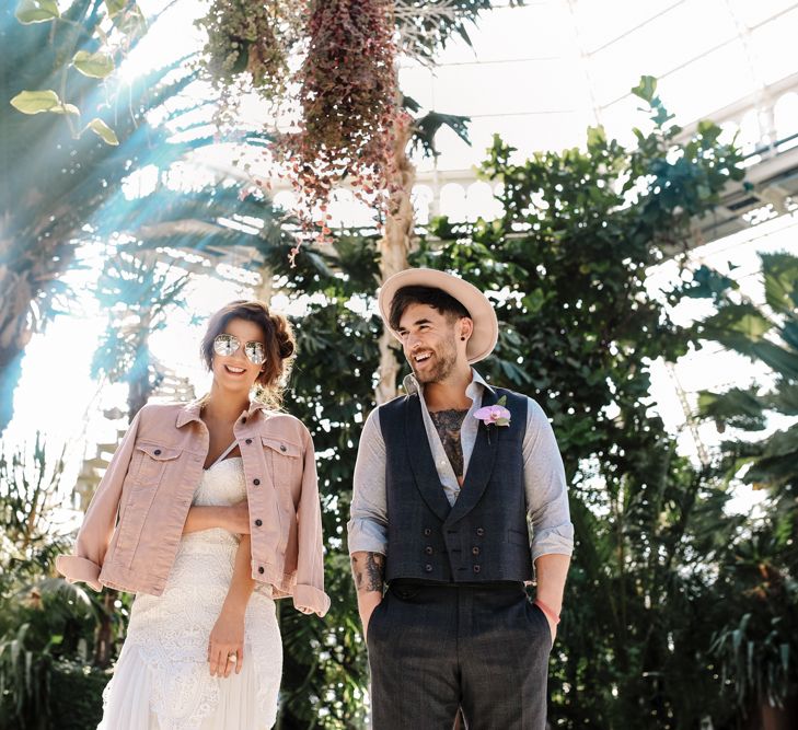 Bright Pink & Botanicals Wedding Inspiration Shoot From Sefton Park Palm House