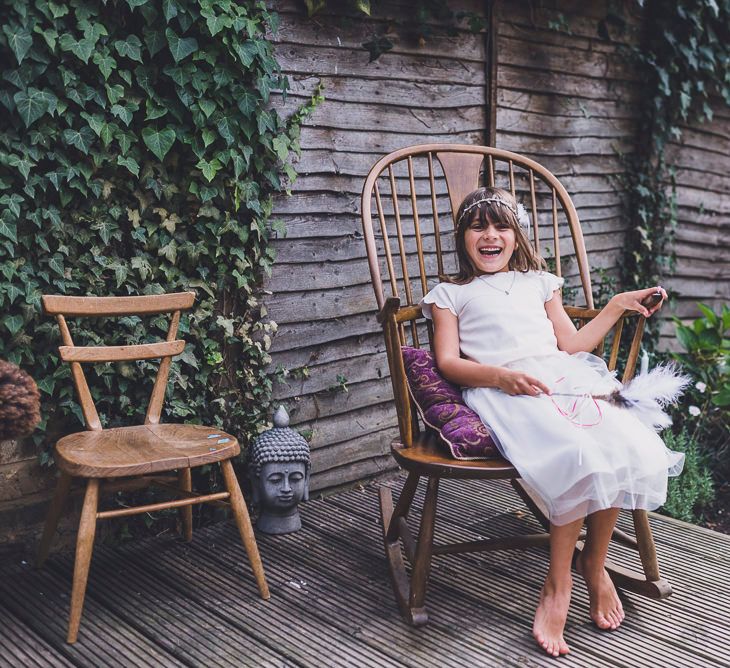 Flower Girl in Tulle Marks and Spencer Skirts