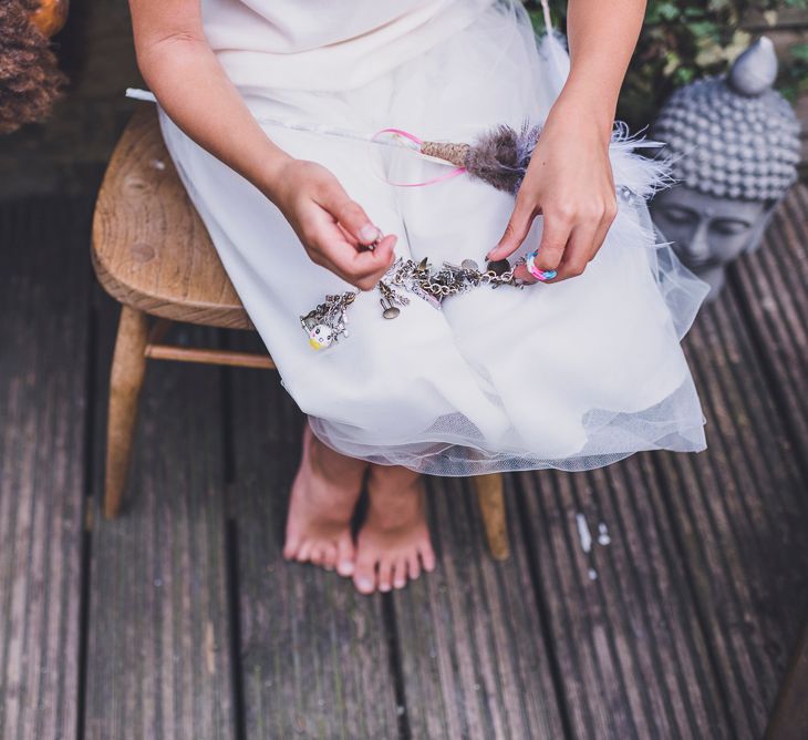 Flower Girl in Tulle Marks and Spencer Skirts