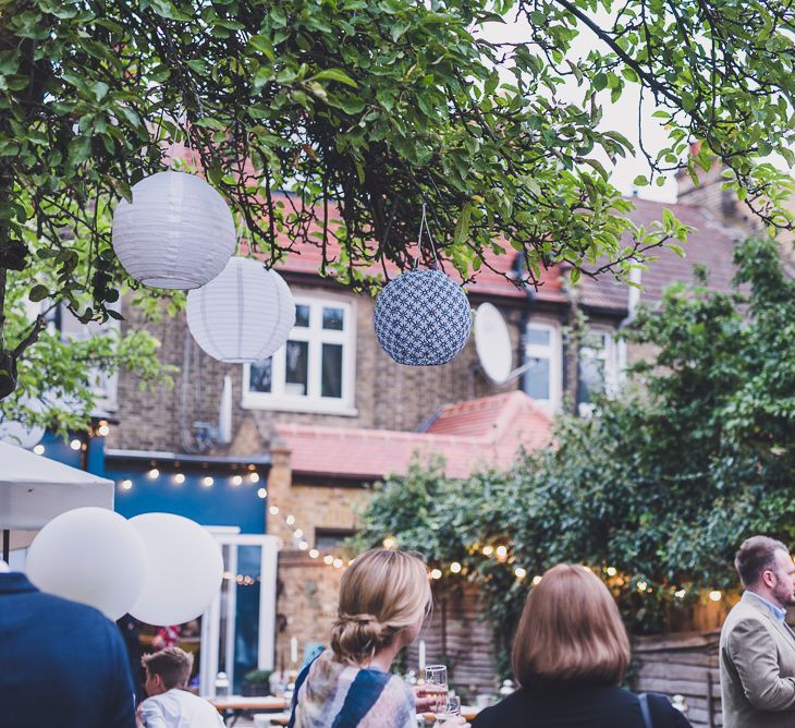 Hanging Lanterns Wedding Decor