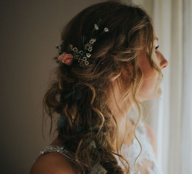 Bride with Boho Waves | 2 Day Festival Theme Wedding | Colin Ross Photography