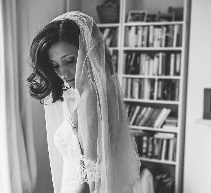 Beautiful Bride In Pronovias