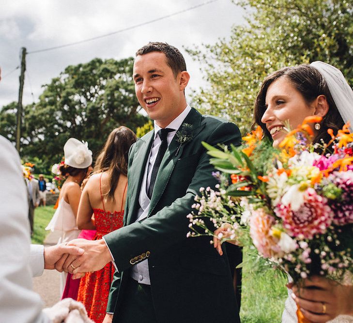 Happy Wedding Guests