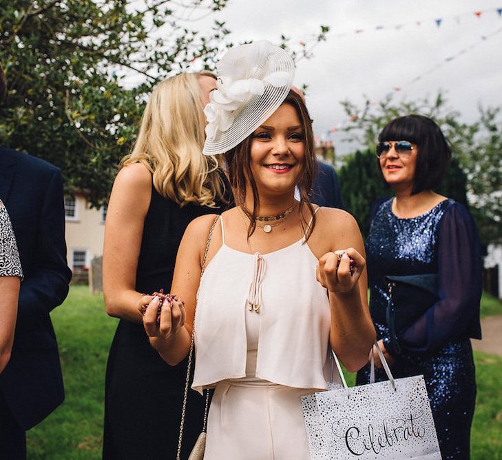 Happy Wedding Guests