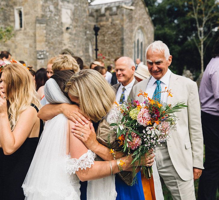 Happy Wedding Guests