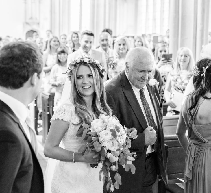 Bride Walking Down The Aisle