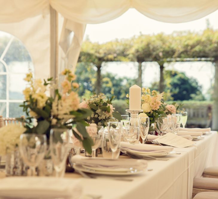 Marquee Wedding Decor