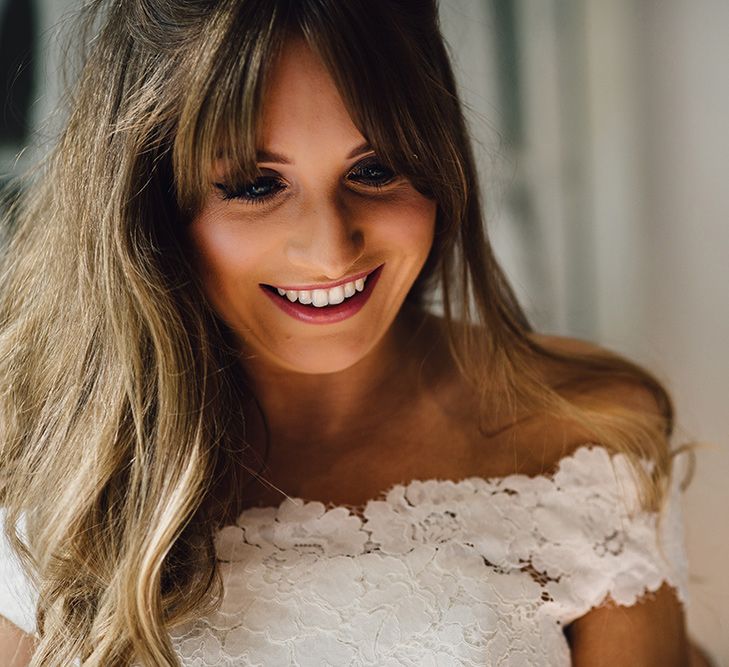 Beautiful Bride With 60s Inspired Make Up