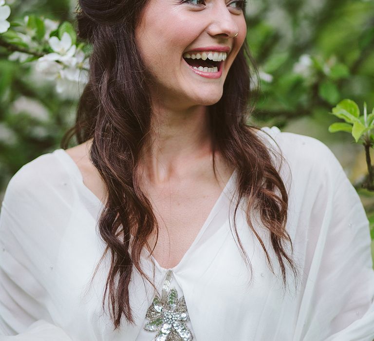 Dried Flower Crown By Lotus Floral Art | Image by Sarah London Photography | Having A Eco Friendly Wedding