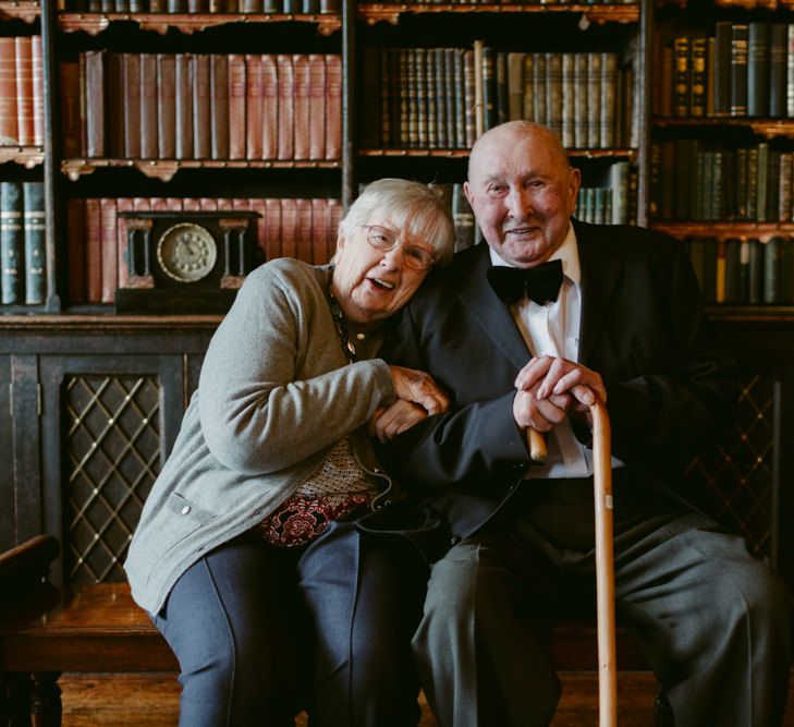 Elegant Winter Wedding At Huntsham Court Devon With Bride In Bespoke Gown & High Necked Cashmere Jumper With Images By Millar Cole Photography