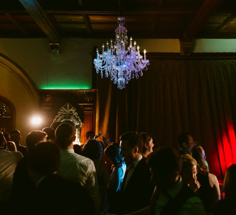 Elegant Winter Wedding At Huntsham Court Devon With Bride In Bespoke Gown & High Necked Cashmere Jumper With Images By Millar Cole Photography