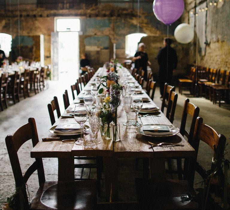 Trestle Table Scape