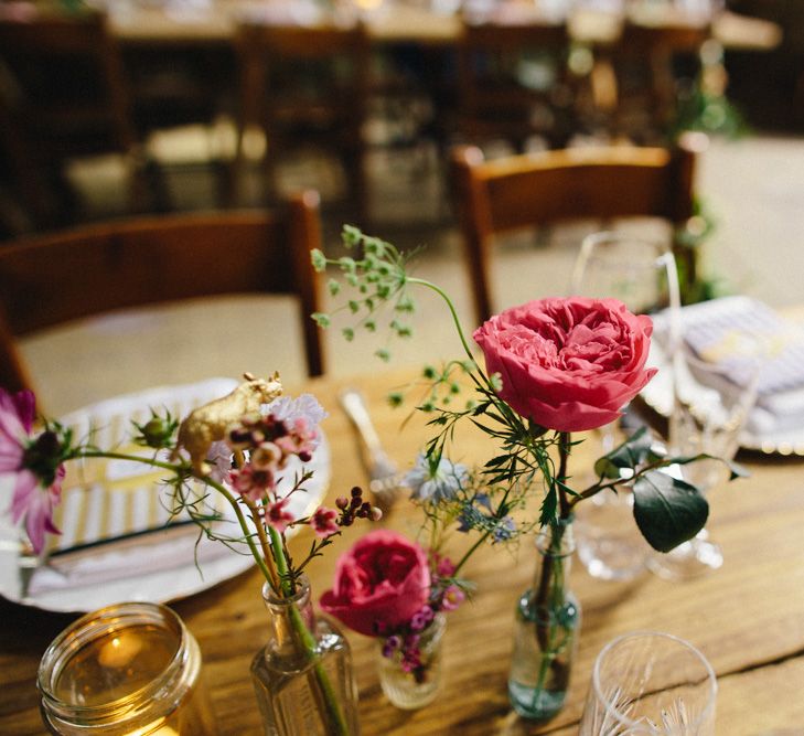 Flower Stem Table Decor