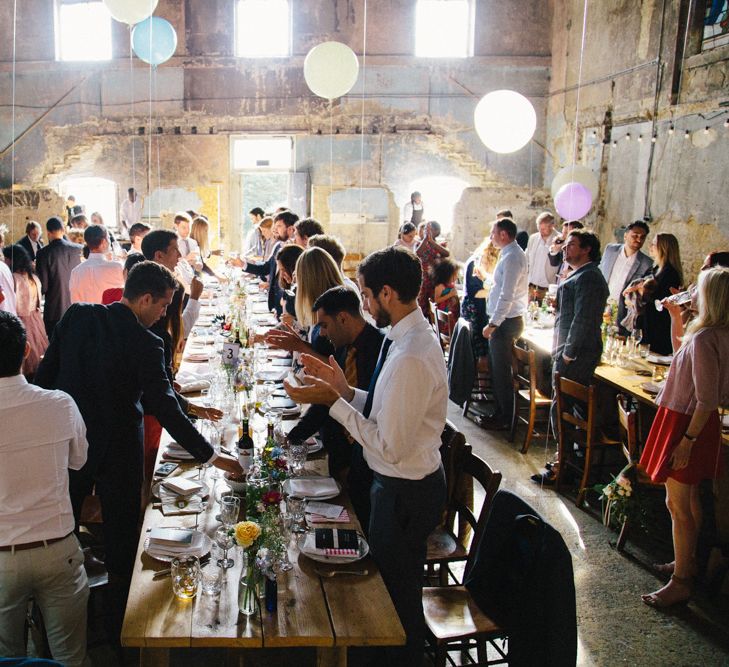 Wedding Breakfast at The Asylum in London