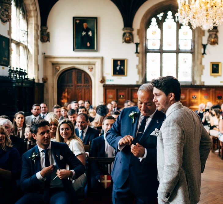 City Chic wedding in London at The Museum of St John and St John Restaurant. Photography by Dale Weeks with Bride in Temperley Bride.