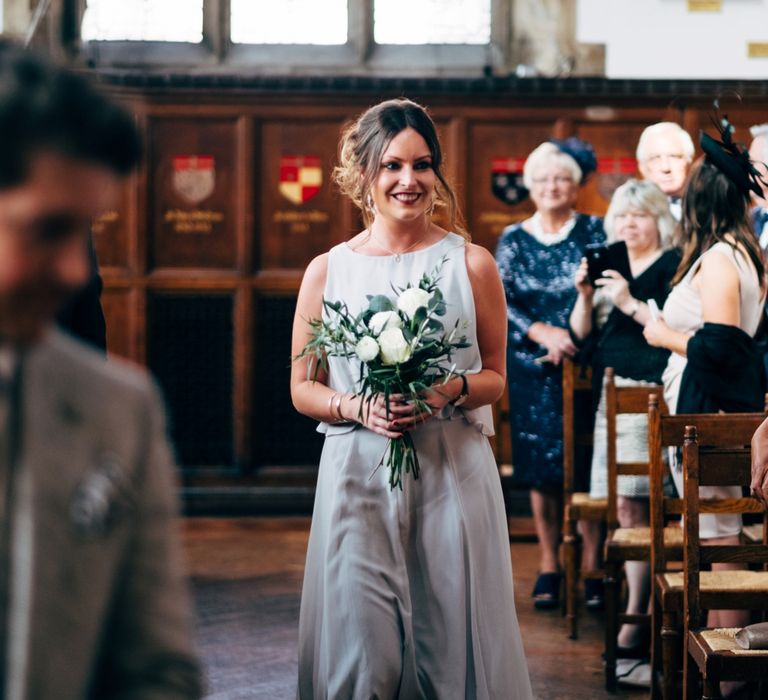 City Chic wedding in London at The Museum of St John and St John Restaurant. Photography by Dale Weeks with Bride in Temperley Bride.