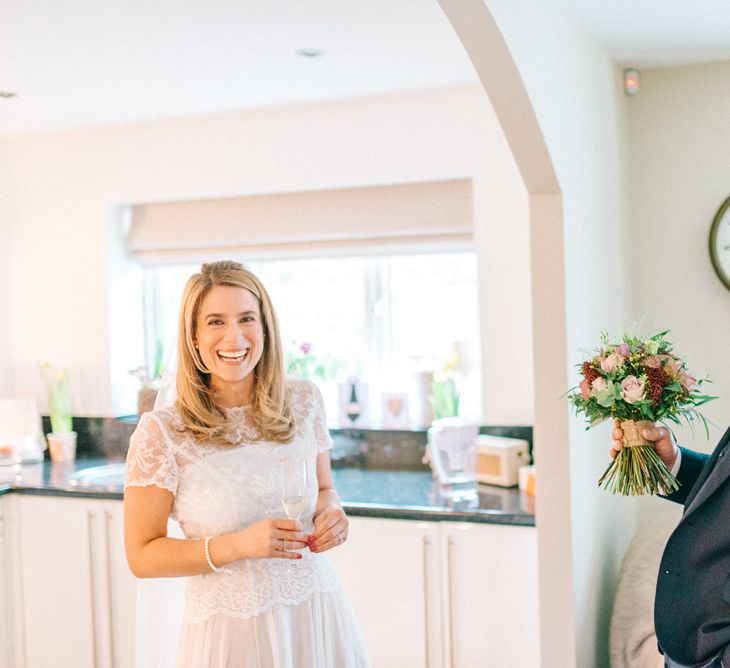 Elegant Classic Winter Wedding In A Marquee With Candles & Olive Trees With Images From Sarah Jane Ethan Photography