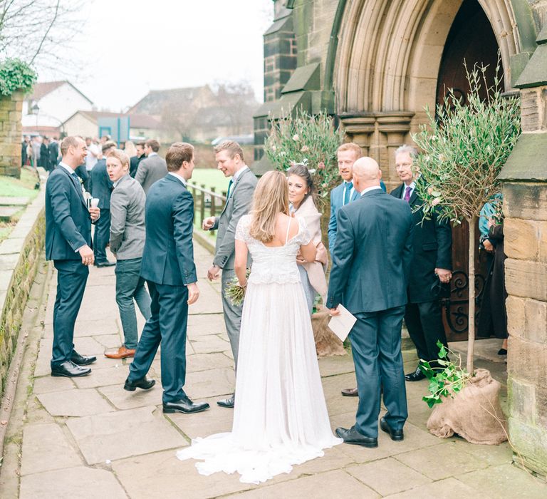 Elegant Classic Winter Wedding In A Marquee With Candles & Olive Trees With Images From Sarah Jane Ethan Photography