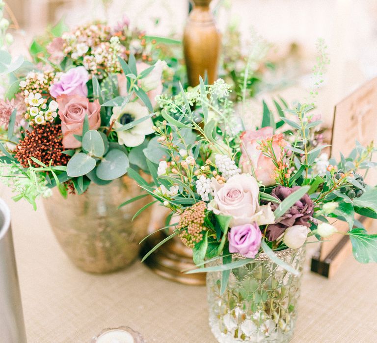 Elegant Classic Winter Wedding In A Marquee With Candles & Olive Trees With Images From Sarah Jane Ethan Photography