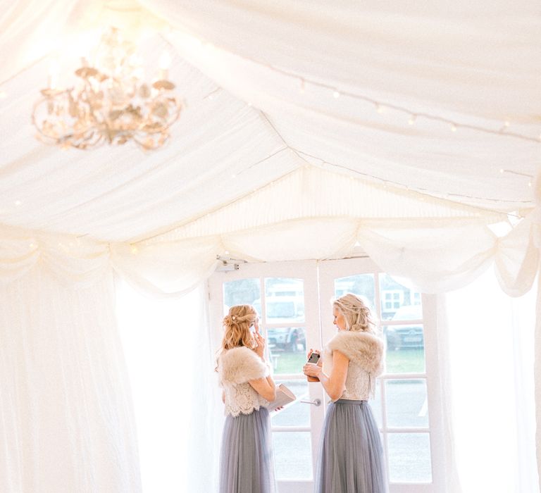 Elegant Classic Winter Wedding In A Marquee With Candles & Olive Trees With Images From Sarah Jane Ethan Photography