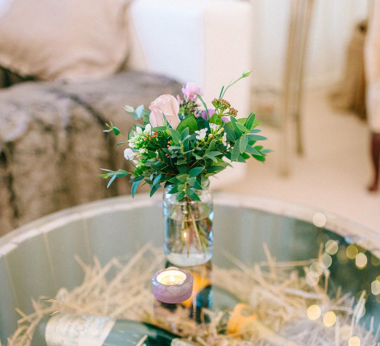 Elegant Classic Winter Wedding In A Marquee With Candles & Olive Trees With Images From Sarah Jane Ethan Photography