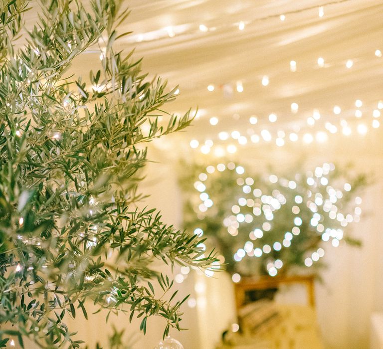 Elegant Classic Winter Wedding In A Marquee With Candles & Olive Trees With Images From Sarah Jane Ethan Photography