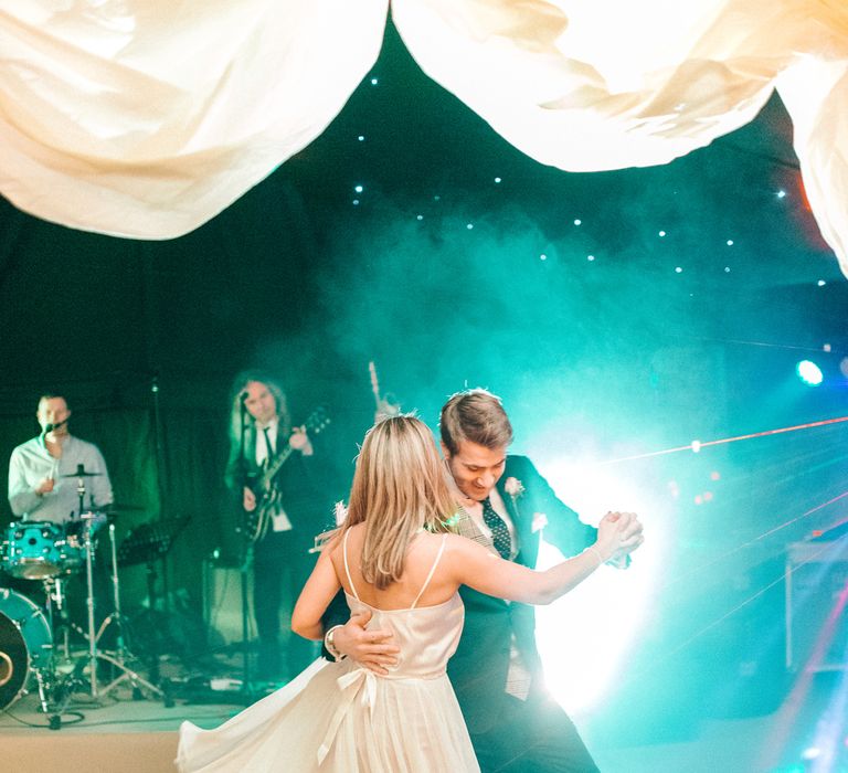 Elegant Classic Winter Wedding In A Marquee With Candles & Olive Trees With Images From Sarah Jane Ethan Photography