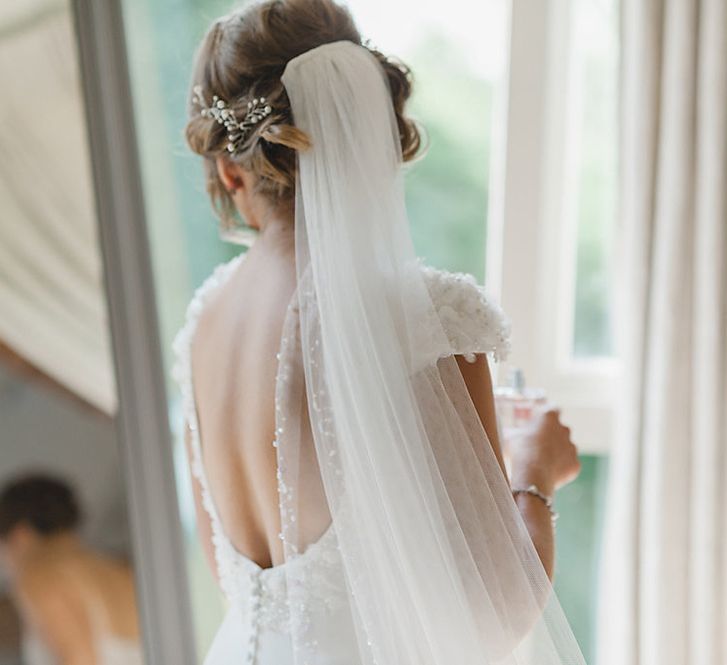 Britten Wedding Veil // South Farm Wedding Planned & Styled By Mirabella Weddings With Bride In Pronovias And Florals By Lily And May With Images From Photography By Bea