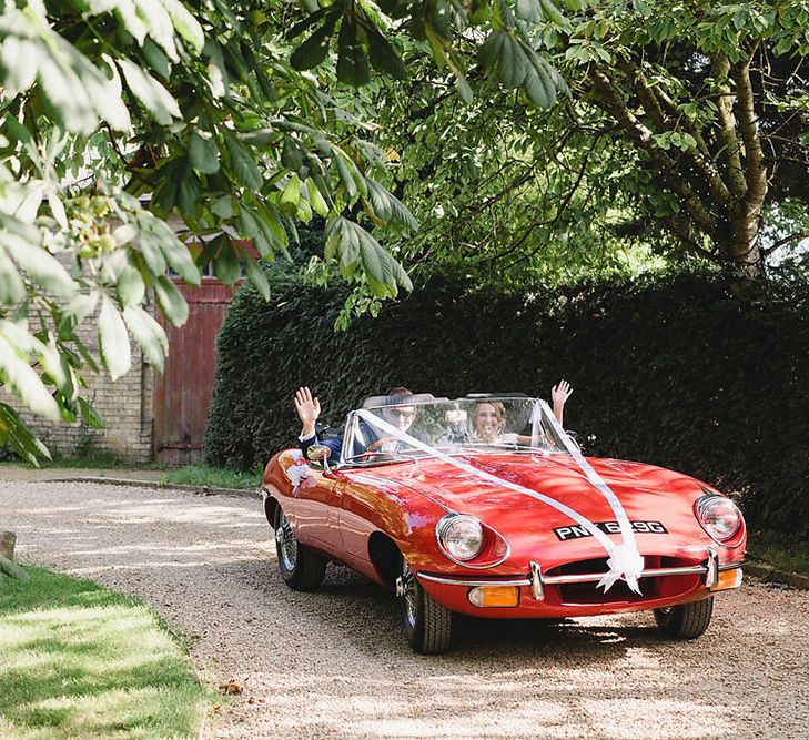 Vintage Wedding Car For Wedding // South Farm Wedding Planned & Styled By Mirabella Weddings With Bride In Pronovias And Florals By Lily And May With Images From Photography By Bea