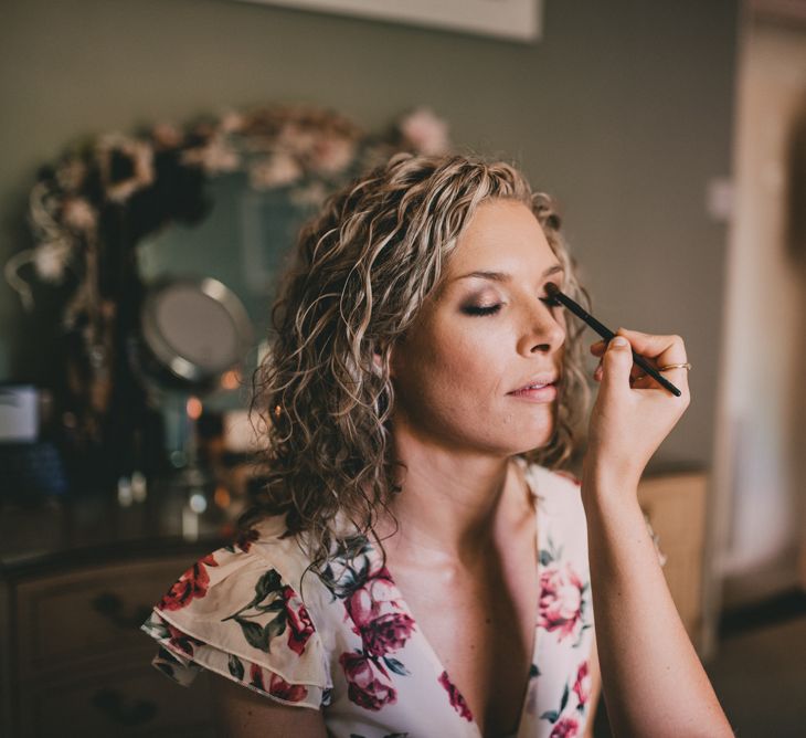 Bride Getting Ready