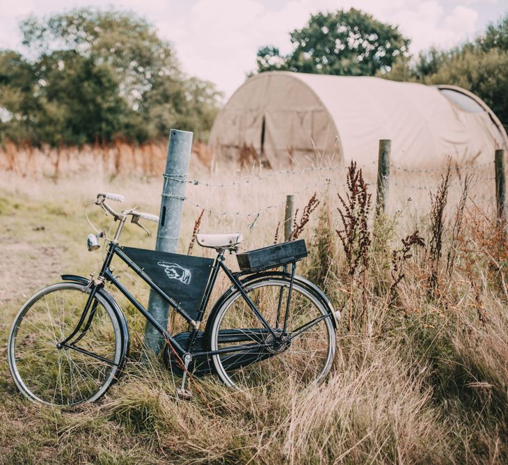 Bicycle Wedding Sign