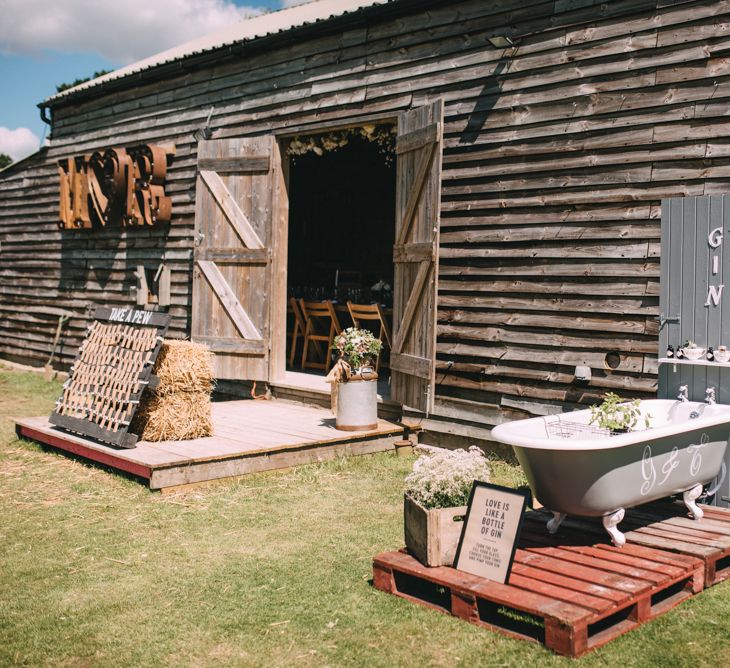 Original Gin Bath For Weddings