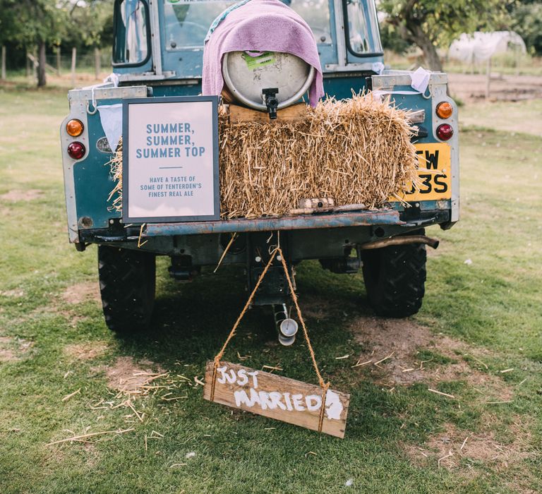 Wedding Landrover